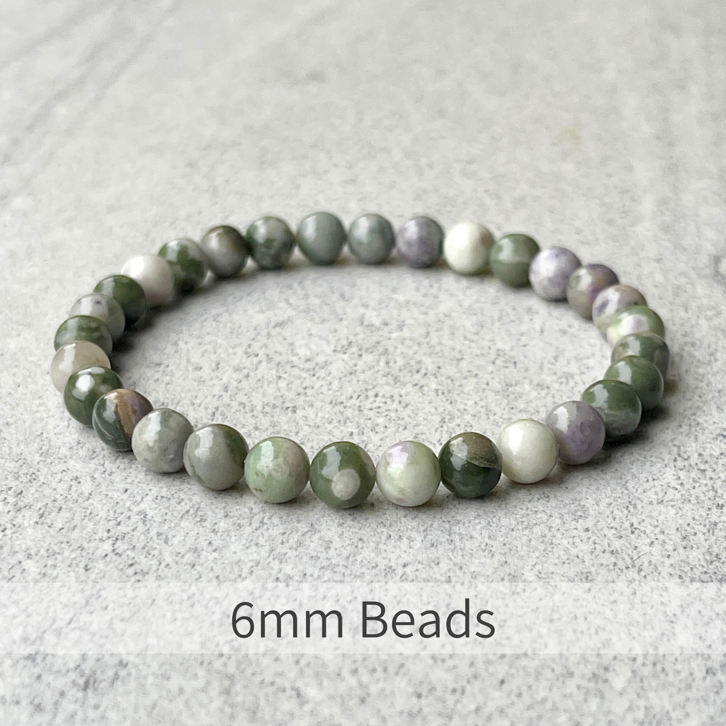 Peace Jade Beaded Bracelet
