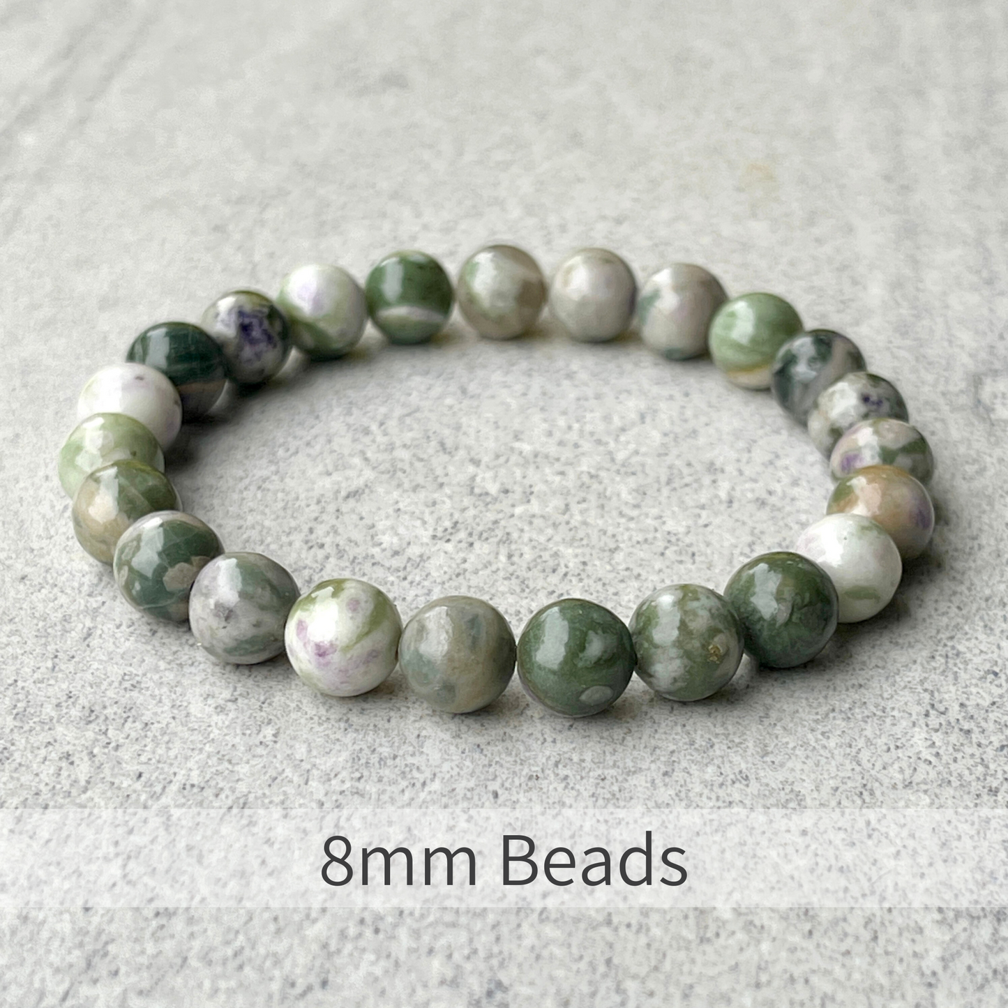 Peace Jade Beaded Bracelet