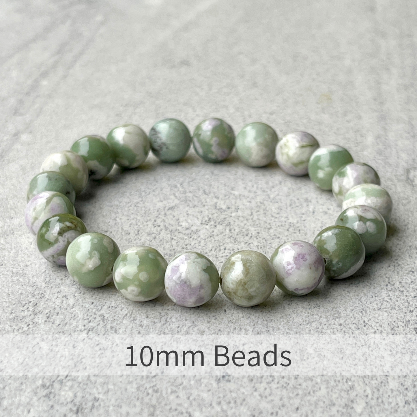 Peace Jade Beaded Bracelet