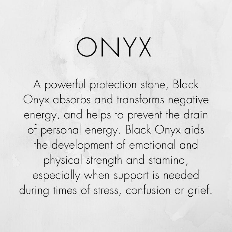 Matte Onyx Beaded Necklace with Stainless Steel Cross and Sterling Accents