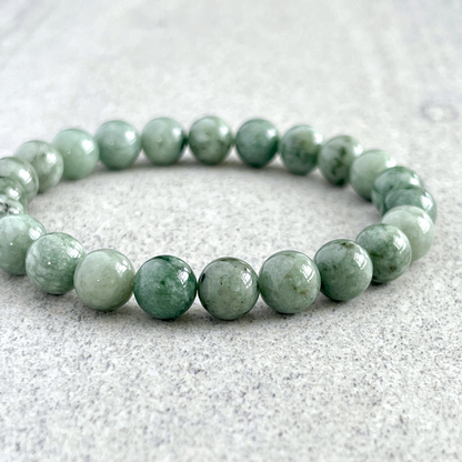 Burma Jade Beaded Bracelet