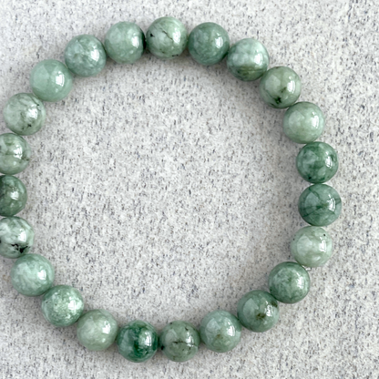 Burma Jade Beaded Bracelet