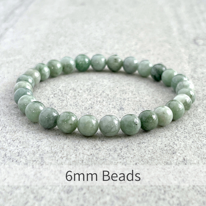 Burma Jade Beaded Bracelet