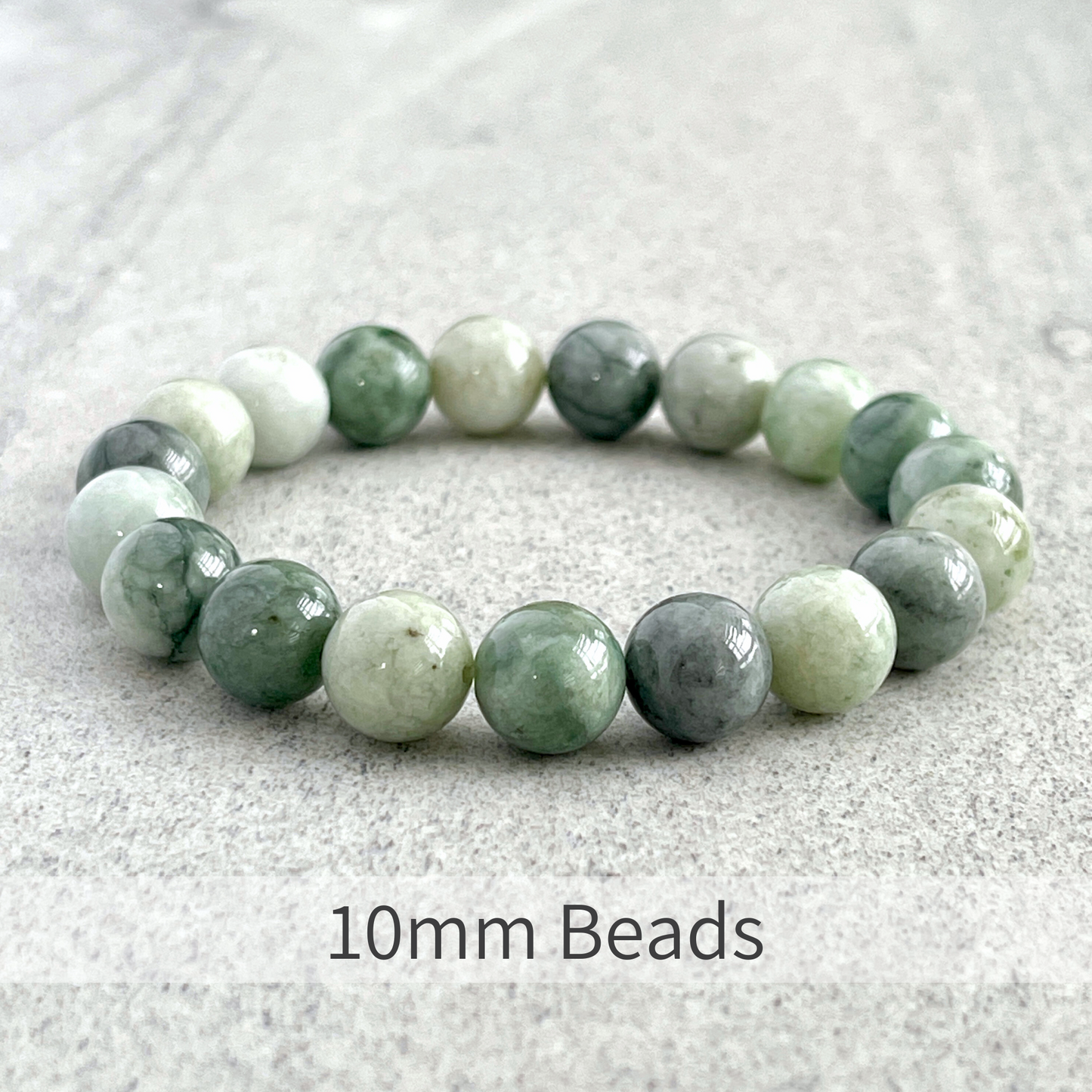 Burma Jade Beaded Bracelet