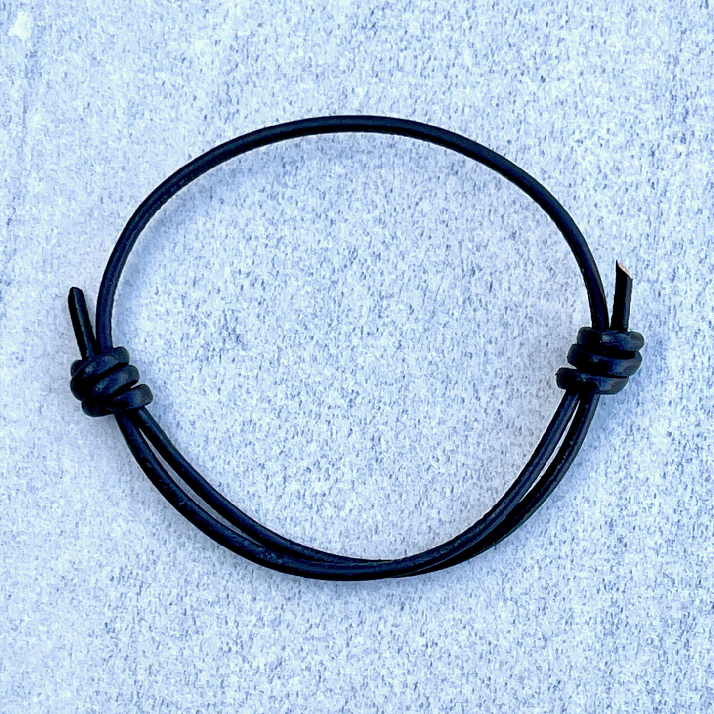 Genuine Leather Sliding Knot Bracelet