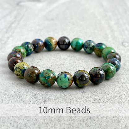 Chrysocolla Beaded Bracelet