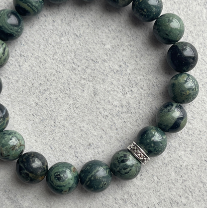 Modern Kambaba Jasper Stretch Bracelet