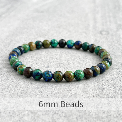 Chrysocolla Beaded Bracelet