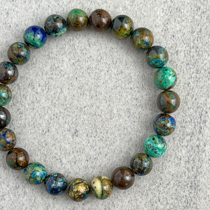 Chrysocolla Beaded Bracelet