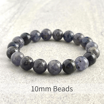 Iolite Beaded Bracelet