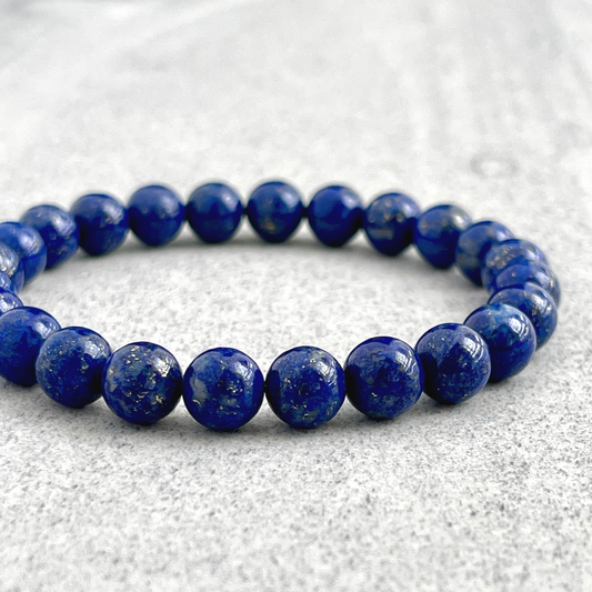 Lapis Lazuli Beaded Bracelet