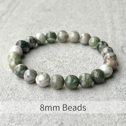 Peace Jade Beaded Bracelet