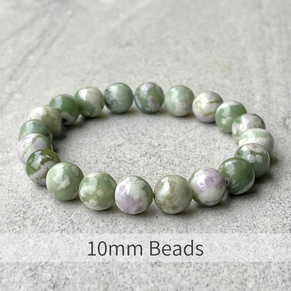 Peace Jade Beaded Bracelet