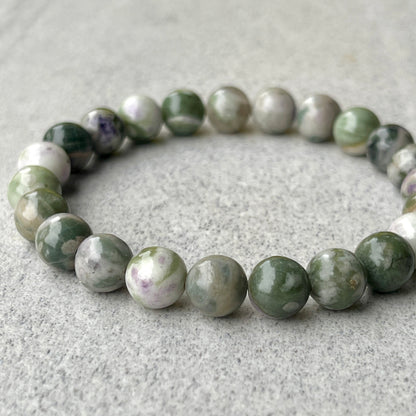 Peace Jade Beaded Bracelet