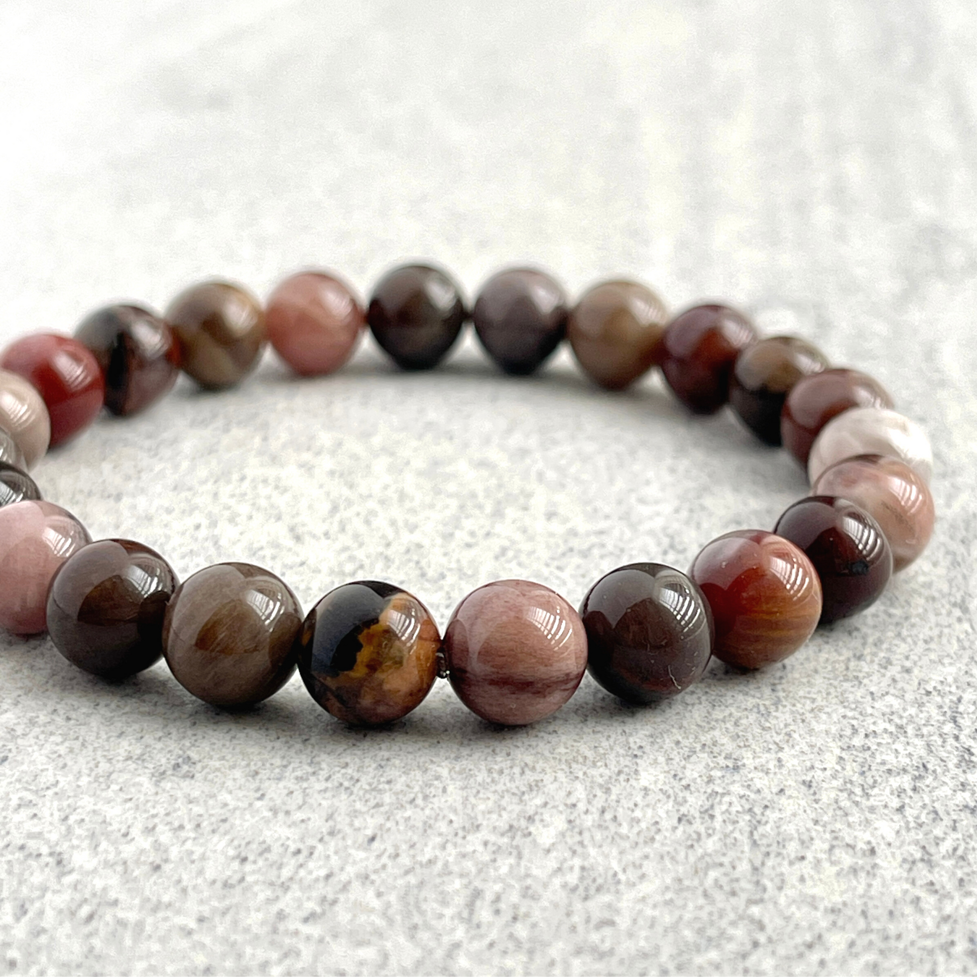 Petrified deals wood bracelet