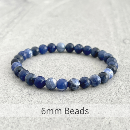 Stylish Sodalite Stretch Bracelet