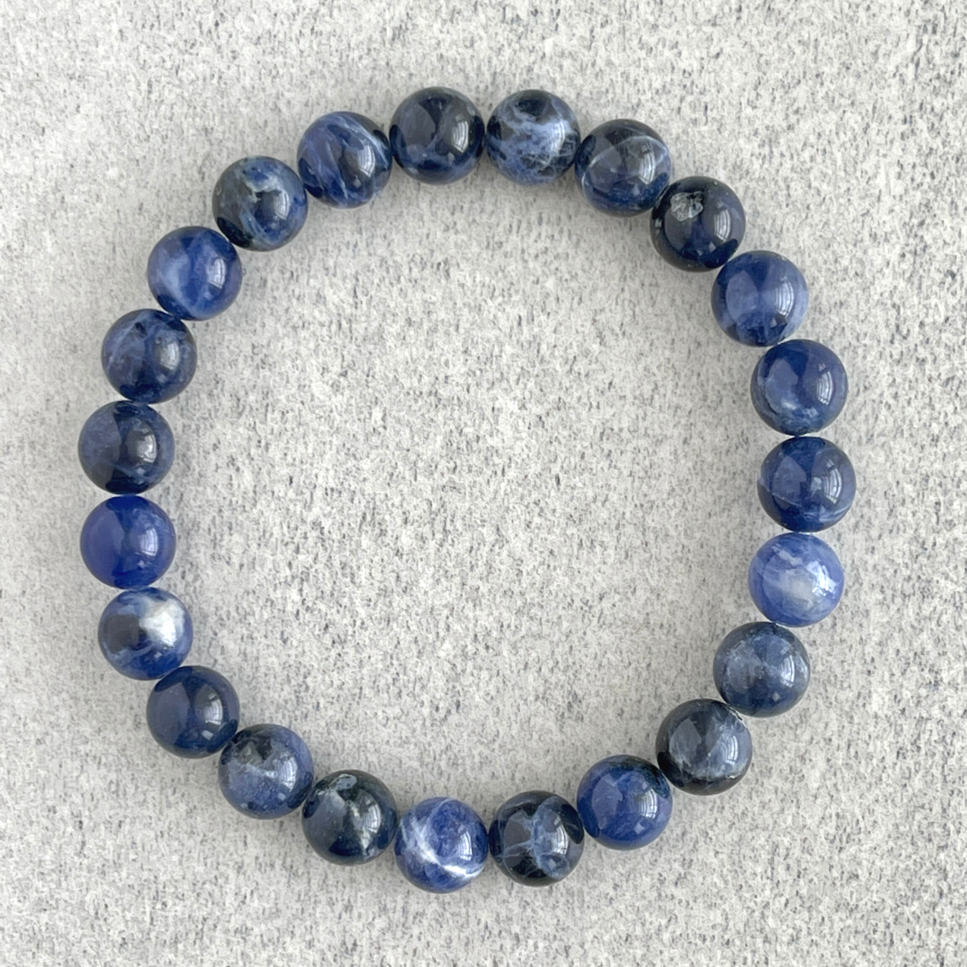 Fashionable Sodalite Stretch Bracelet