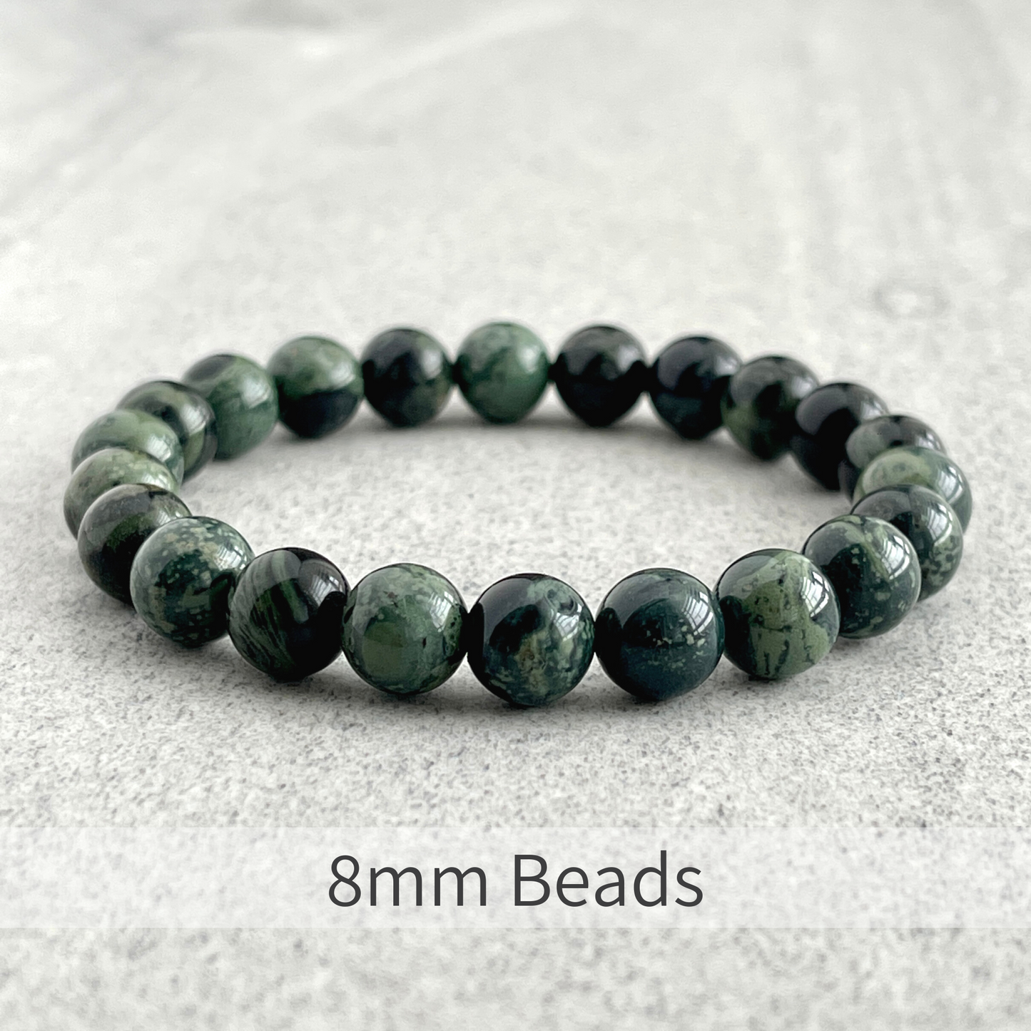 Kambaba Jasper Beaded Bracelet