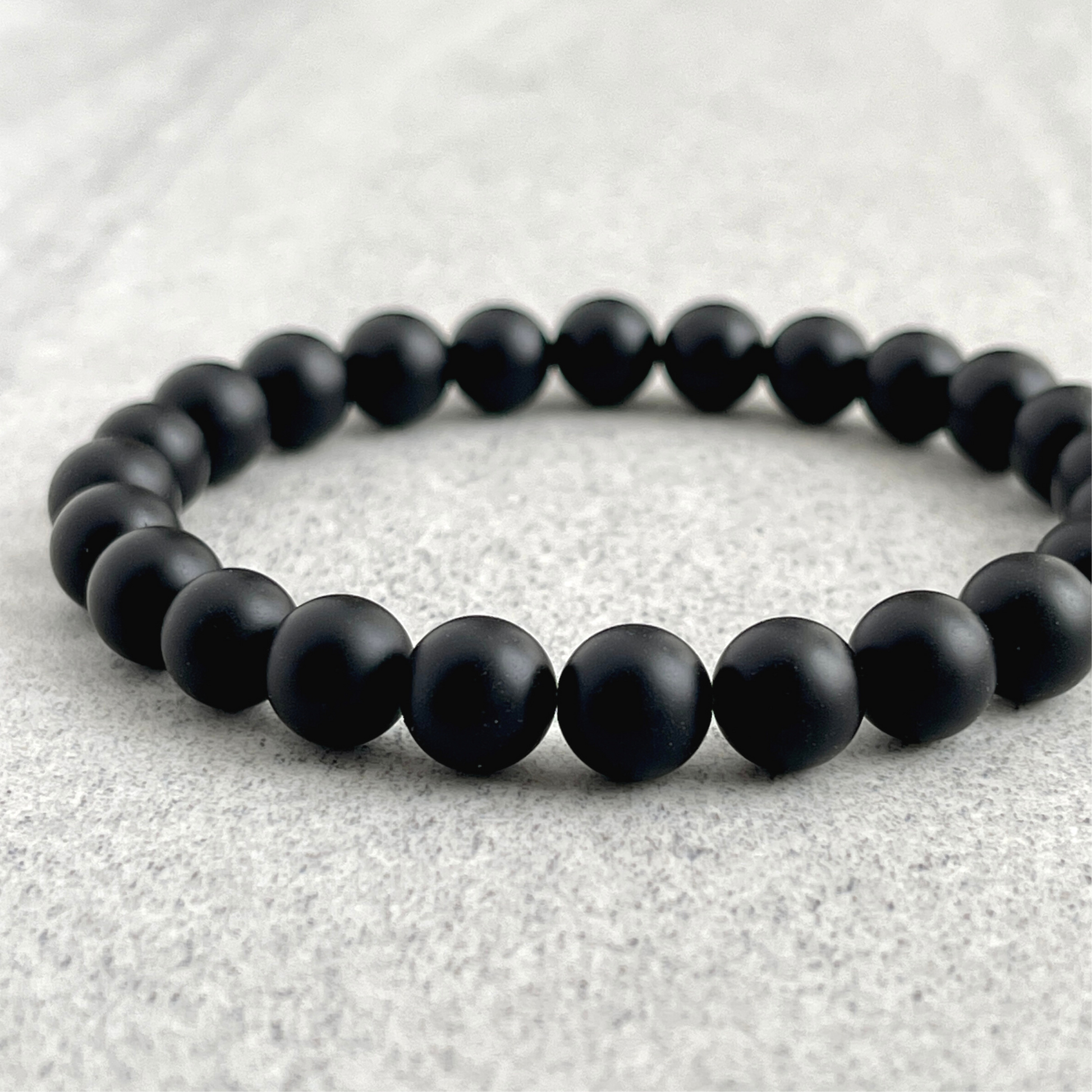 Matte onyx deals bracelet