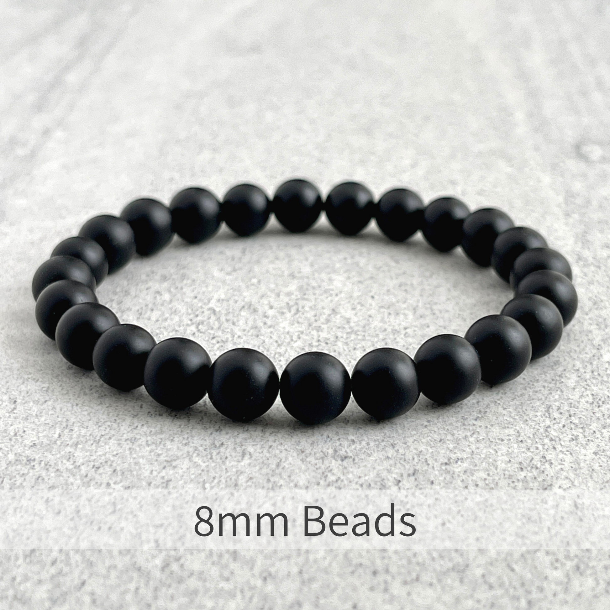 Matte black 2025 onyx bracelet