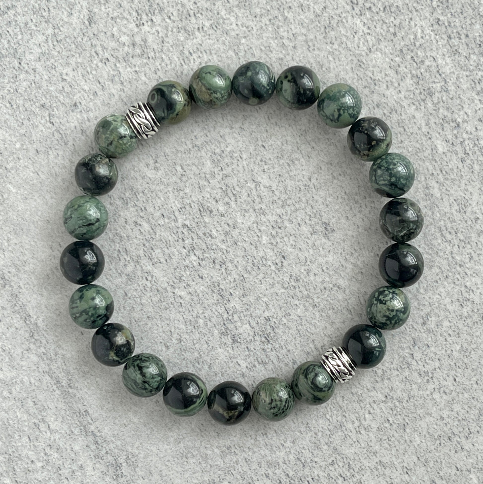 fashionable kambaba jasper bracelet