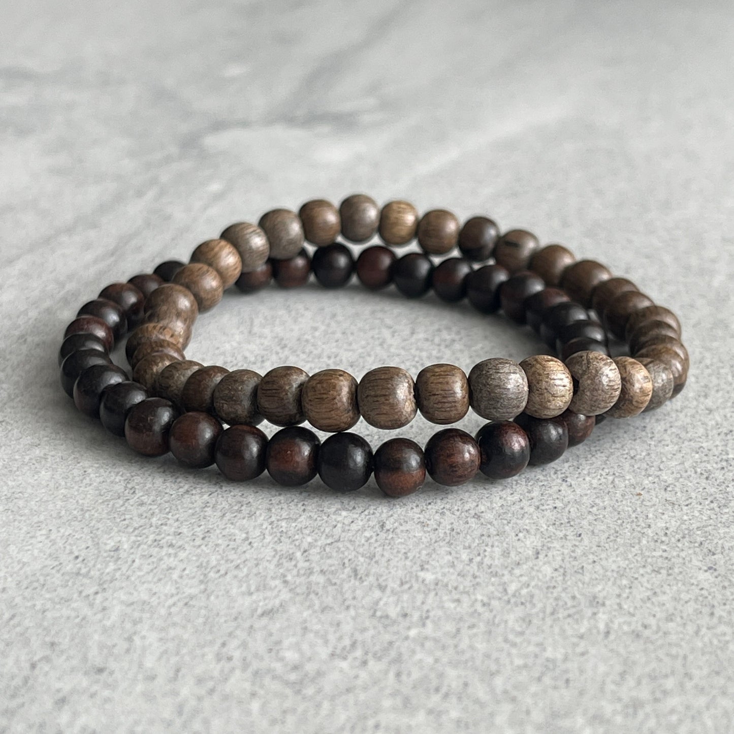 Luxurious Ebony Wooden Beaded Bracelet with premium wood