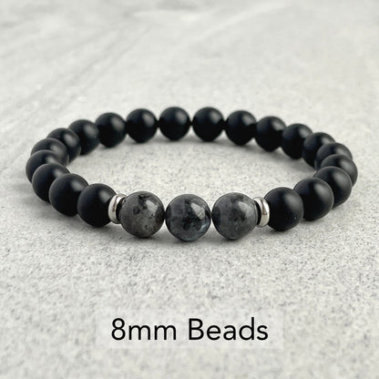 Matte Onyx Pendant for Men