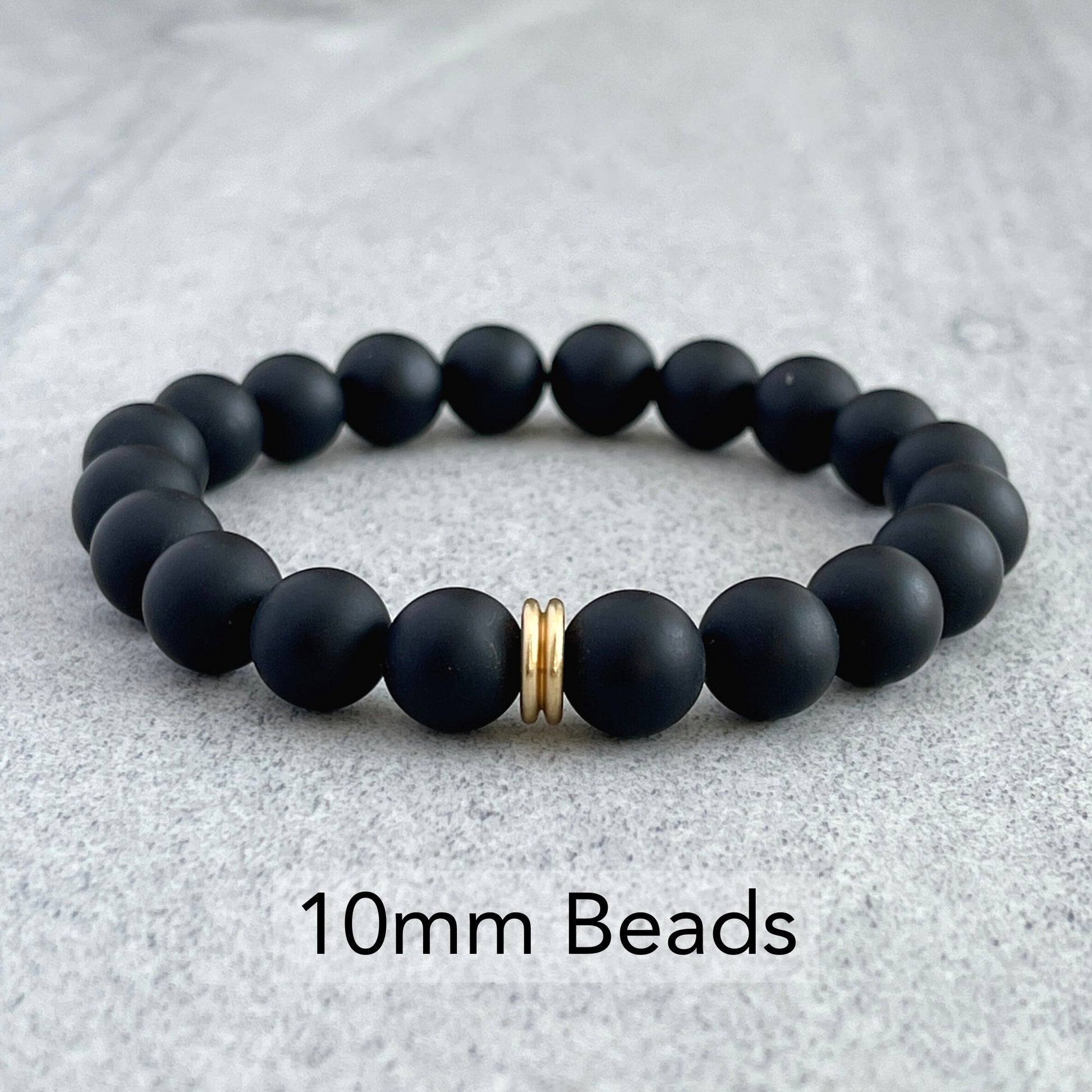 Unique Matte Onyx Bracelet for Individual Style