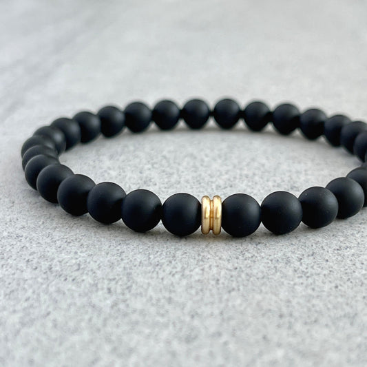 Stylish Matte Onyx Bracelet for Every Occasion