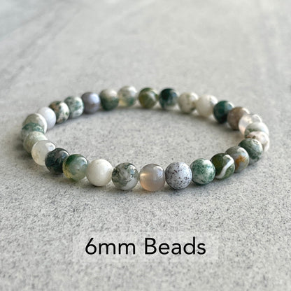 Tree Agate Beaded Bracelet for a Touch of Natural Beauty