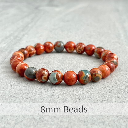 Uruguay Agate Beaded Bracelet