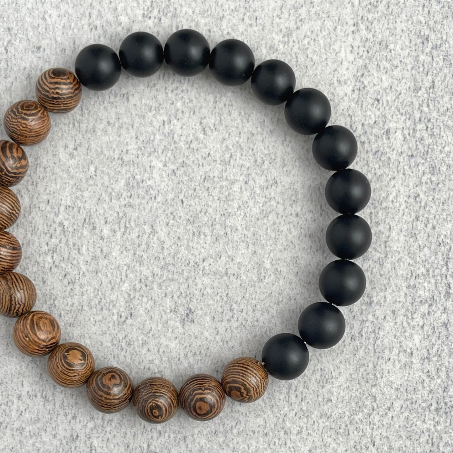 matte onyx bracelet